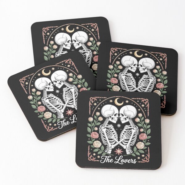 Item preview, Skeleton Couple Holding Hands Romantic Gothic designed and sold by zozo-shop.