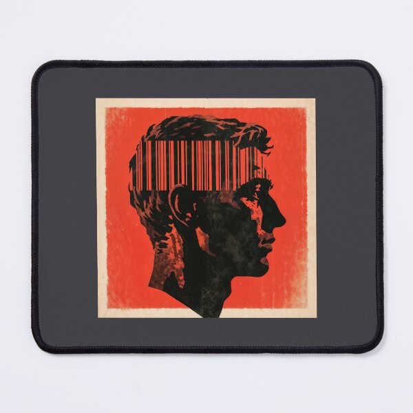 Item preview, Human Head with Brain and Barcode designed and sold by Mike Kiev art.