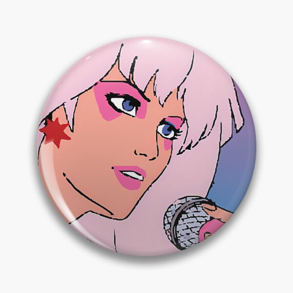 Item preview, Jem and the Holograms Band Cartoon Showtime Synergy Misfits 80s Party Mask designed and sold by DarkPsyche.