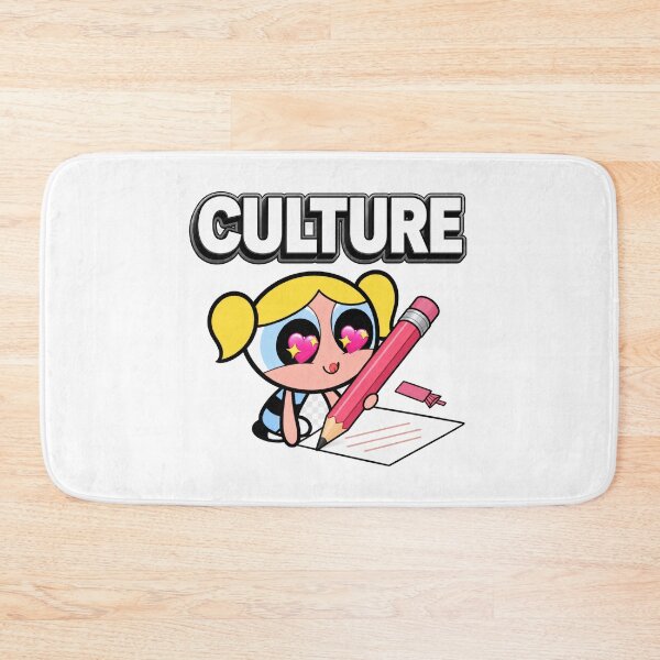 Item preview, CULTURE Cute Character with Giant Pencil – 3D Typography Art designed and sold by Atlant11.