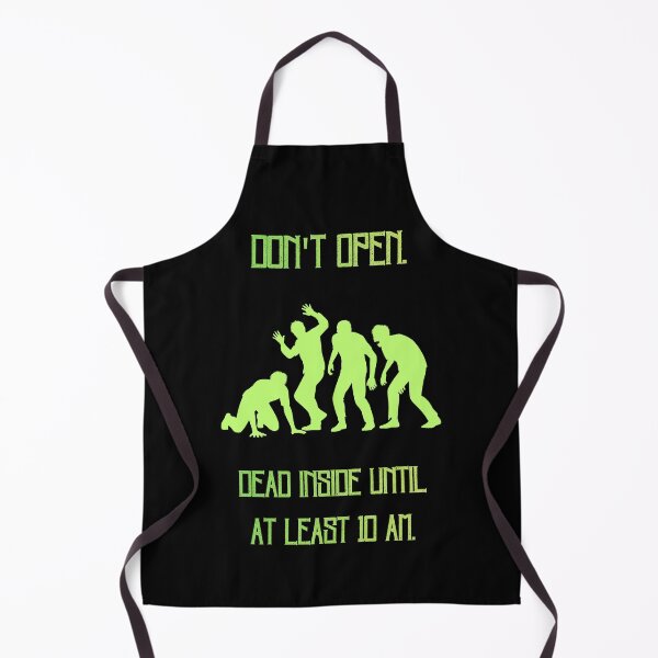 Item preview, Dead Inside Until 10 AM Funny Zombie Parody designed and sold by Mircea786.