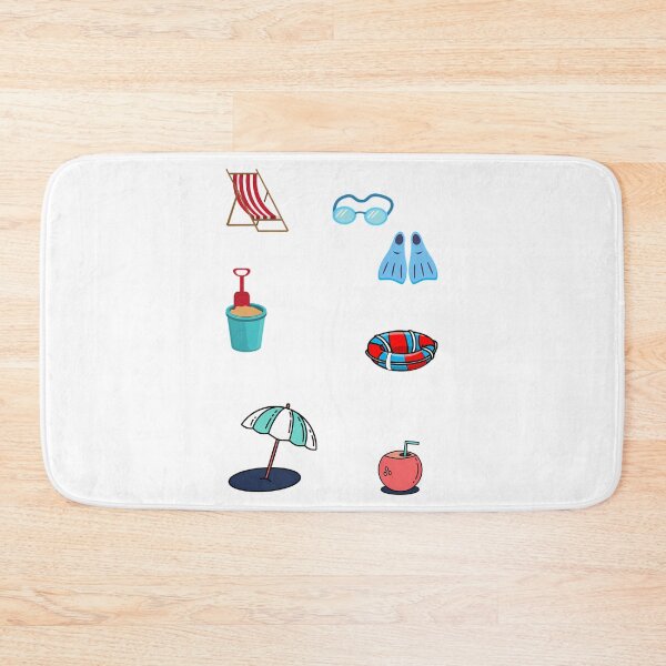 Item preview, Summer Beach Days Pack - Cute - Diving  Umbrella Fun Sand designed and sold by trinidad-shizue.