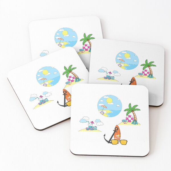 Item preview, Summer Beach Days Pack - Cute designed and sold by trinidad-shizue.