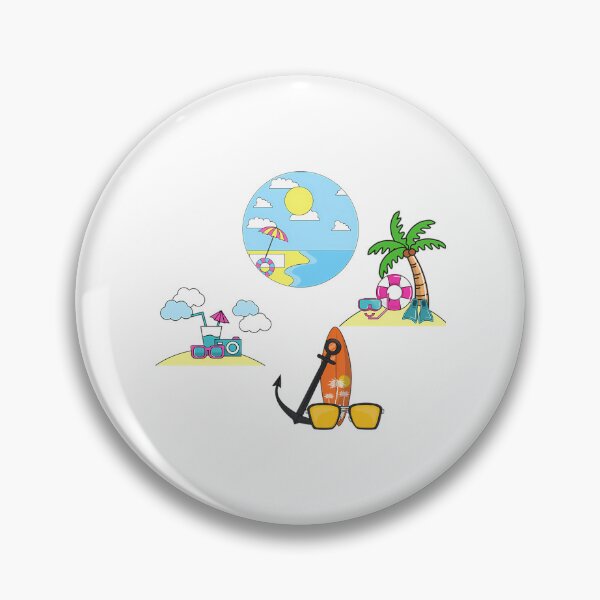 Item preview, Summer Beach Days Pack - Cute designed and sold by trinidad-shizue.