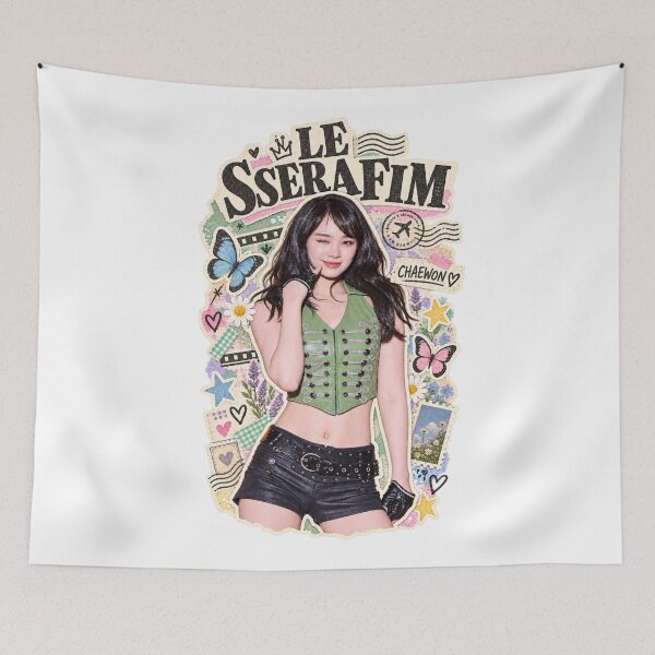 Item preview, Chaewon Butterfly Era | LE SSERAFIM FEARNOT designed and sold by Valereekmerch.