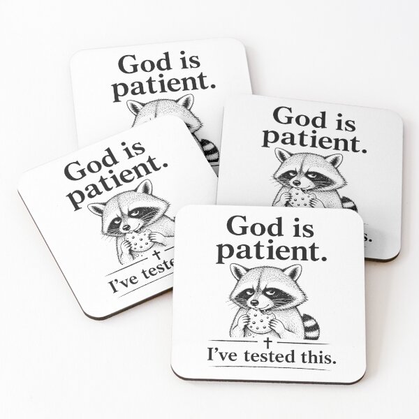 Item preview, God is Patient I've Tested This designed and sold by CelidaBonde.