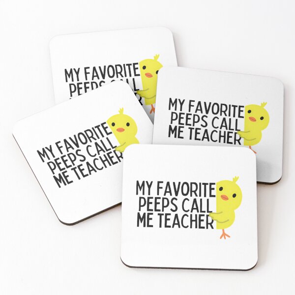 Item preview, My Favorite Peeps Call Me Teacher Easter  designed and sold by bales-lizeth.