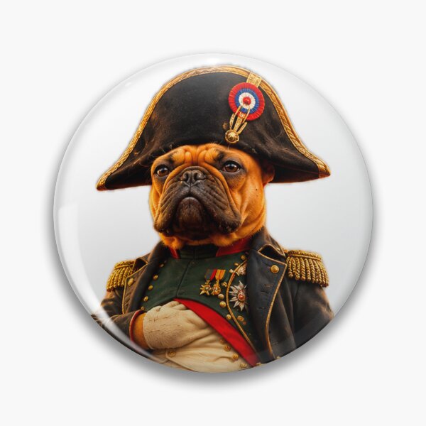 Aperçu de l'œuvre Bouledogue français Napoléon Os créée et vendue par SmARTNiki.