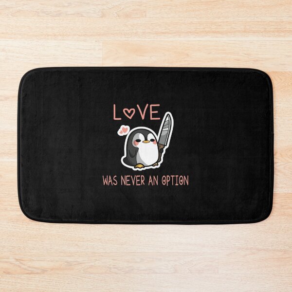 Item preview, Love was Never an Option Penguin Tee designed and sold by RCMstore.