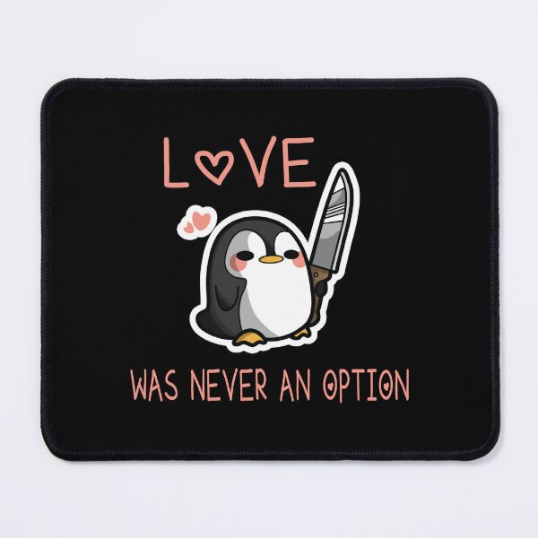 Item preview, Love was Never an Option Penguin Tee designed and sold by RCMstore.