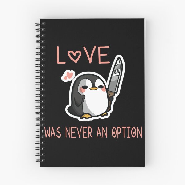 Item preview, Love was Never an Option Penguin Tee designed and sold by RCMstore.