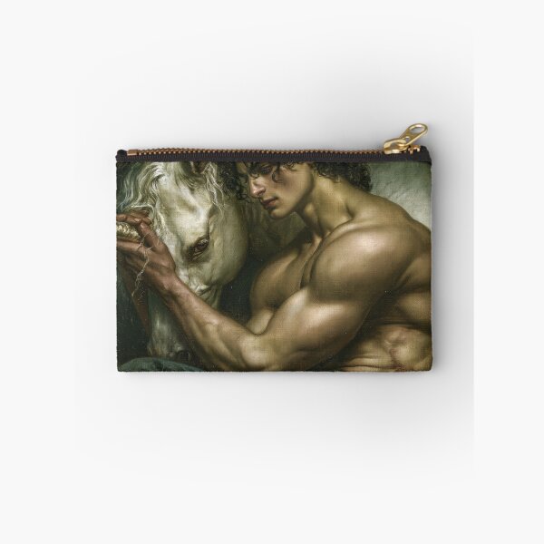 Item preview, Unicorn Tamer — Mythic Realism Portrait designed and sold by JaimeLikes.