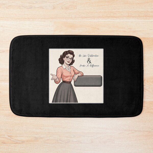 Item preview, Be Like Subtraction and Make A Difference Math Teacher designed and sold by tellia-kallisto.