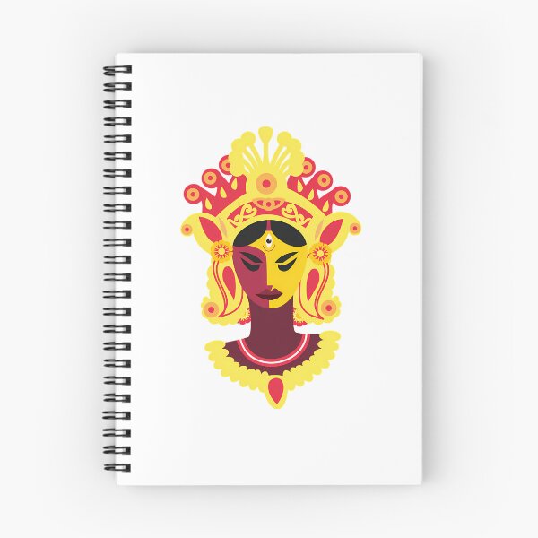 Item preview, Navratri Devi Face And Rangoli Design12 designed and sold by bourg-libbie.