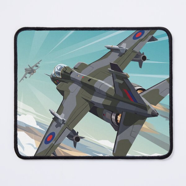 Item preview, SEPECAT Jaguar Banking Illustration designed and sold by Airpower Art.