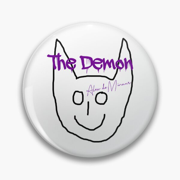 Item preview, The Demon Logo Sticky designed and sold by lyle-salter.