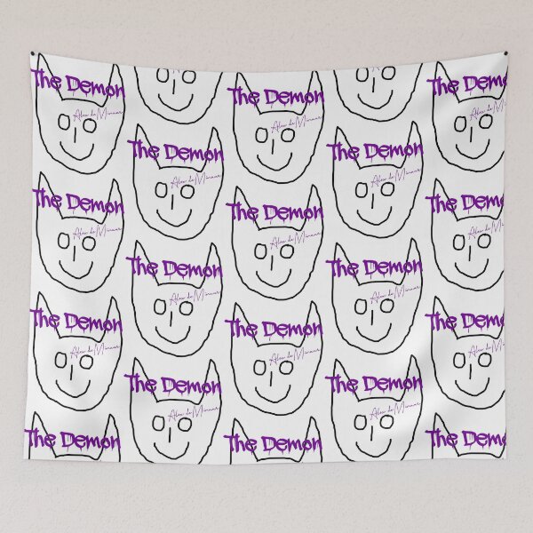 Item preview, The Demon Logo Sticky designed and sold by lyle-salter.