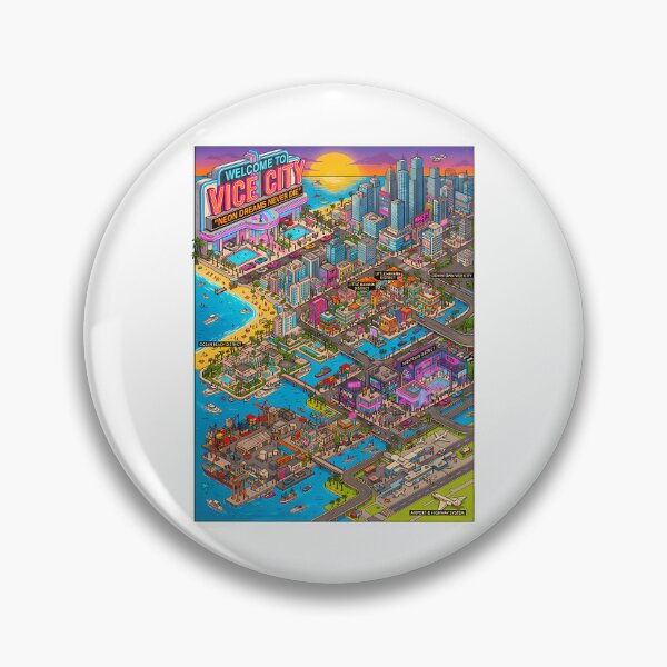 Item preview, Vice City  Neon Paradise designed and sold by lyle-salter.