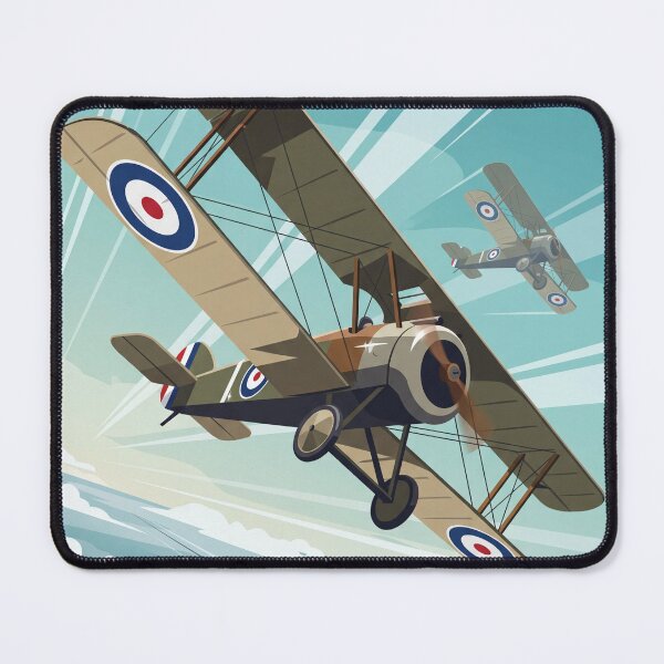 Item preview, Sopwith Camel Biplane Illustration designed and sold by Airpower Art.