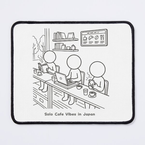 Item preview, Solo Cafe Culture in Japan - Japanese Cafe Pictogram designed and sold by japan-picto.