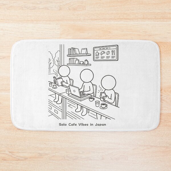 Item preview, Solo Cafe Culture in Japan - Japanese Cafe Pictogram designed and sold by japan-picto.