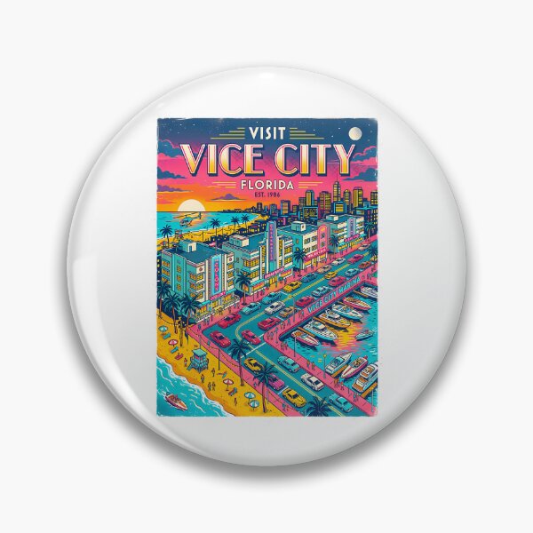 Item preview, Vice City  Neon Paradise designed and sold by lyle-salter.
