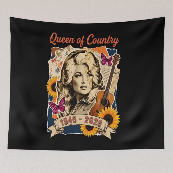 Item preview, Dolly Parton - Queen Of Country designed and sold by sonjensenStudio.
