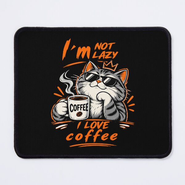 Item preview, I’m Not Lazy, I love coffee T-Shirt  Funny Graphic Tee   Humor Lazy Quote Shirt designed and sold by Artimax-Studio.
