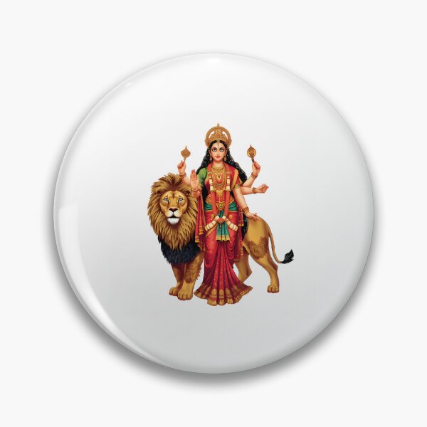 Item preview, Navratri Doll Figurine Sticker designed and sold by bourg-libbie.