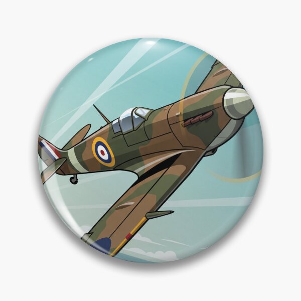 Item preview, Supermarine Spitfire Banking Illustration designed and sold by Airpower Art.