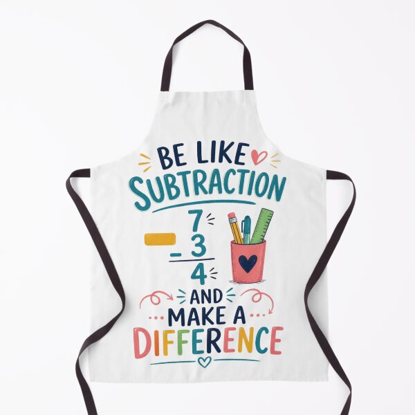 Item preview, Be Like Subtraction and Make A Difference Math Teacher 5 designed and sold by Positive&FunnyThings.