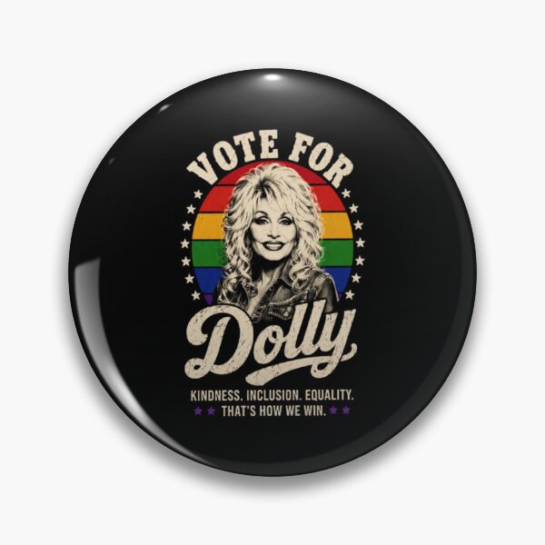 Item preview, Vote For Dolly Retro - Dolly Parton designed and sold by sonjensenStudio.