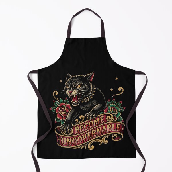 Item preview, Become Ungovernable Funny Rebel Cat Meme Sarcastic Cute T-Shirt designed and sold by HappyHarmony40.