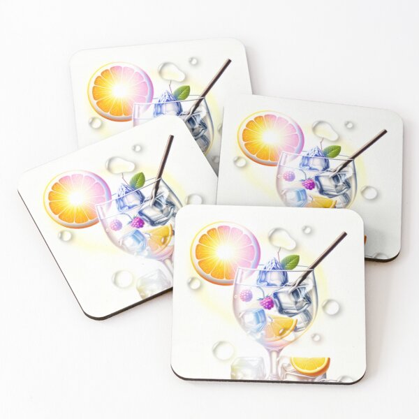 Item preview, A cocktail with ice shimmers in the summer light. designed and sold by Segasprojects.