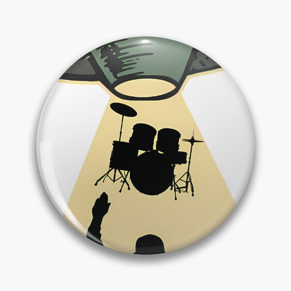 Item preview, Funny UFO Drums Abduction Drummer Drum Set Gift Funny designed and sold by StudioGothics.
