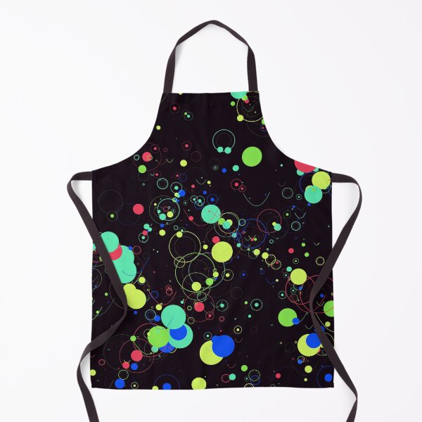 Item preview, Abstract Neon Multicolor Geometric Circles Pattern designed and sold by GraphyLab.
