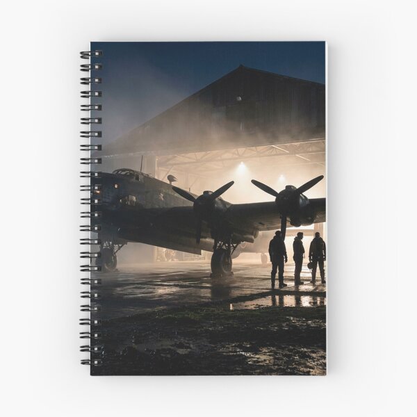 Item preview, Halifax Bomber Hangar Illustration designed and sold by Airpower Art.