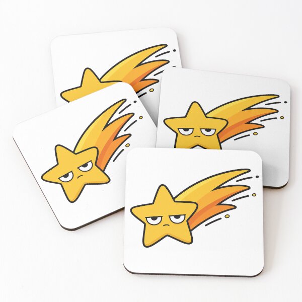 Item preview, Grumpy Shooting Star With Resting Bitch Face designed and sold by Bitchy Little Things.