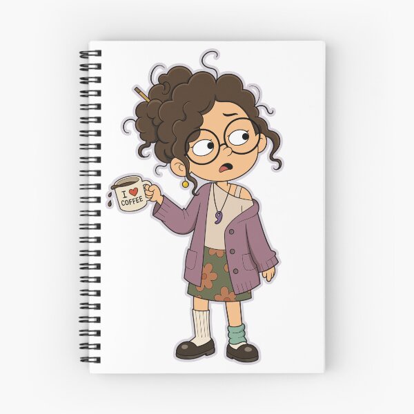 Item preview, Absent-minded teacher who loves coffee designed and sold by Volshira.