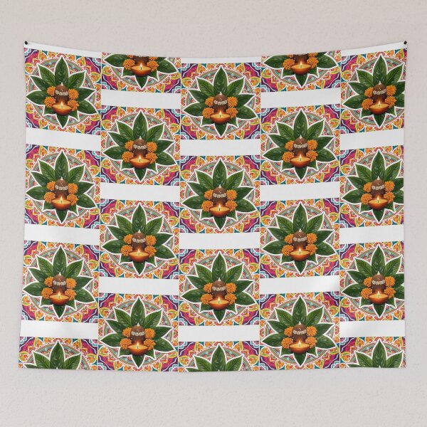 Item preview, Navratri Kalash  Diya Sticker designed and sold by bourg-libbie.