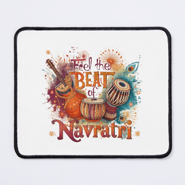 Item preview, Navratri Rhythm Vibrant Musical Festival Art designed and sold by bourg-libbie.
