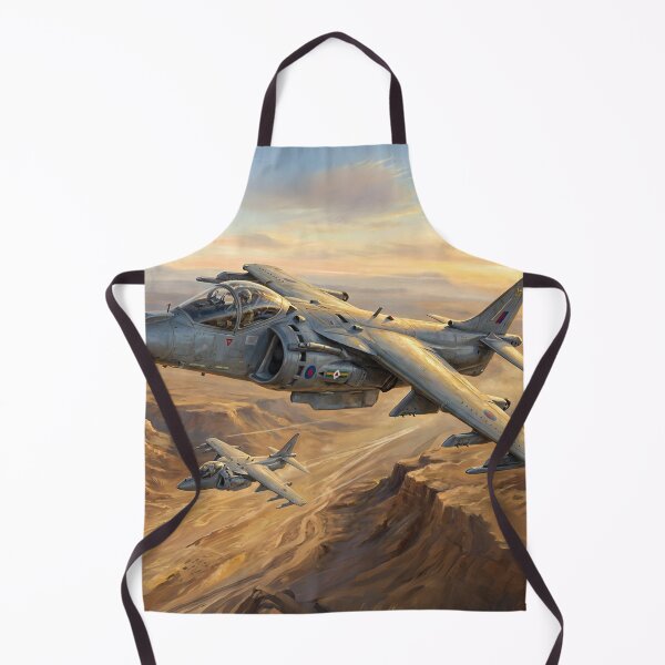 Item preview, Harrier GR7 Desert Patrol Illustration designed and sold by Airpower Art.
