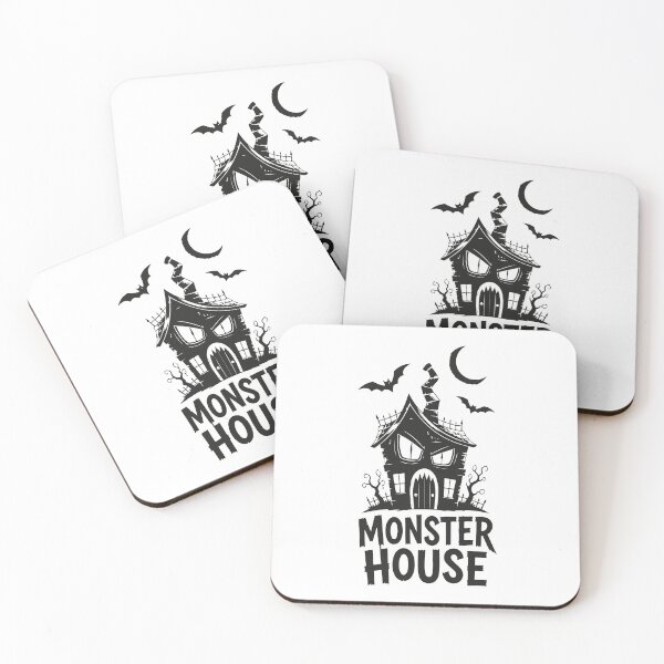 Item preview, Monster House Halloween – Spooky Haunted House Design designed and sold by Sed94.