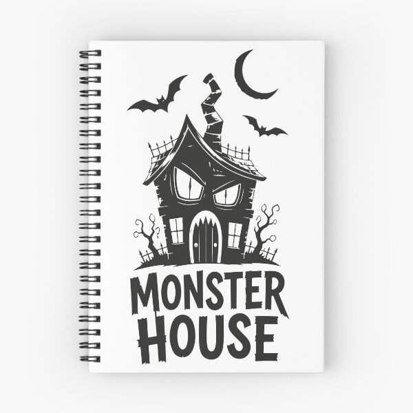 Item preview, Casa de monstruos de Halloween: diseño de casa embrujada espeluznante designed and sold by Sed94.