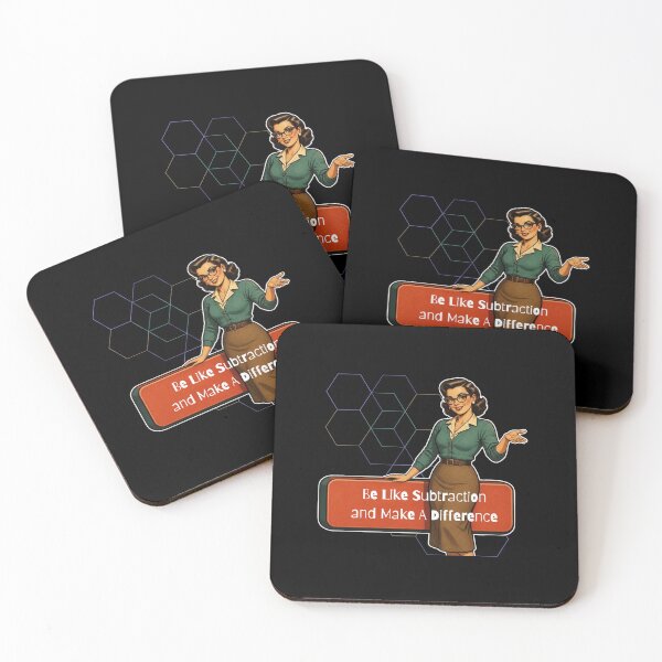 Item preview, Be Like Subtraction and Make A Difference Math Teacher designed and sold by tellia-kallisto.