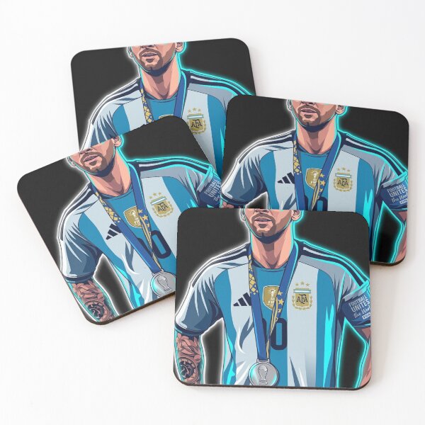 Item preview, Argentina Football Champion Medal Portrait Illustration designed and sold by RupertElmsley.