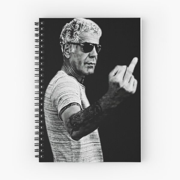 Item preview, Anthony Bourdain Middle Finger Design designed and sold by Catsi-Nook-Art.