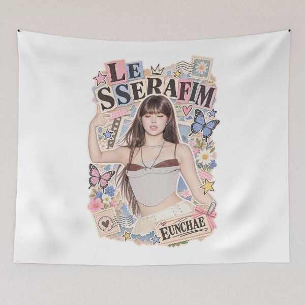Item preview, Eunchae Butterfly Muse | LE SSERAFIM FEARNOT designed and sold by Valereekmerch.