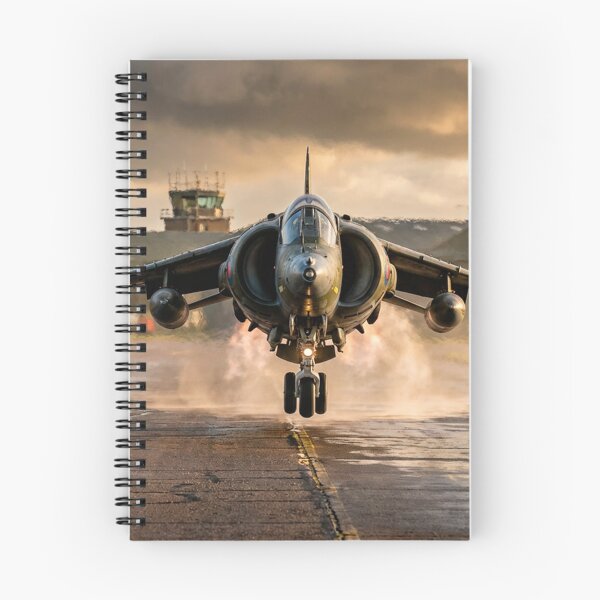 Item preview, Harrier Jump Jet Hover Illustration designed and sold by Airpower Art.