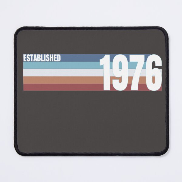 Item preview, Established 1976 – Vintage Retro Birthday designed and sold by Foi & Amour Boutique.